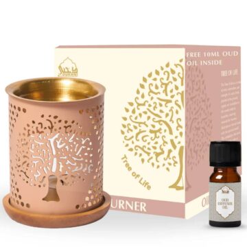 Aliejų Garintuvas + DOVANA: 10 ml Agarmedžio Aliejus