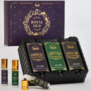Royal Oud Prabangus Aliejinių Kvepalų Rinkinis (3x6ml)